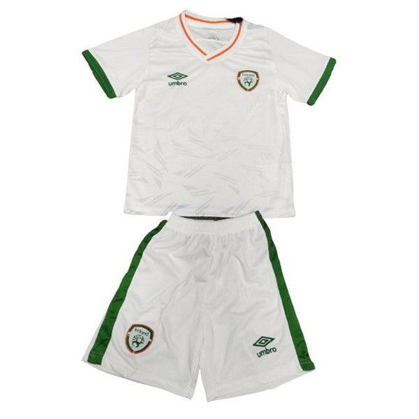 Camiseta Irlanda Segunda equipo Niño 2020 Blanco